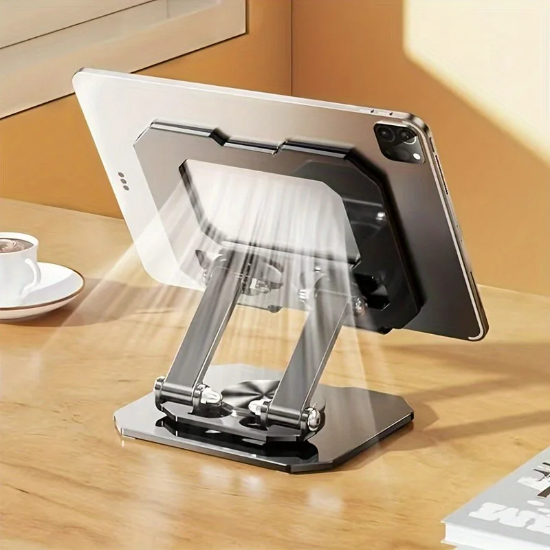 Best Tablet Accessories - Adjustable Foldable 360° Rotatable Tablet Stand
