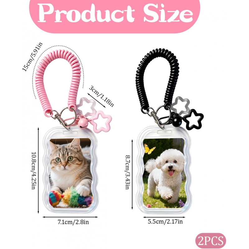 2 Pack Cute Photocard Holder K - đánh giá và giá Tablet Cute Accessories