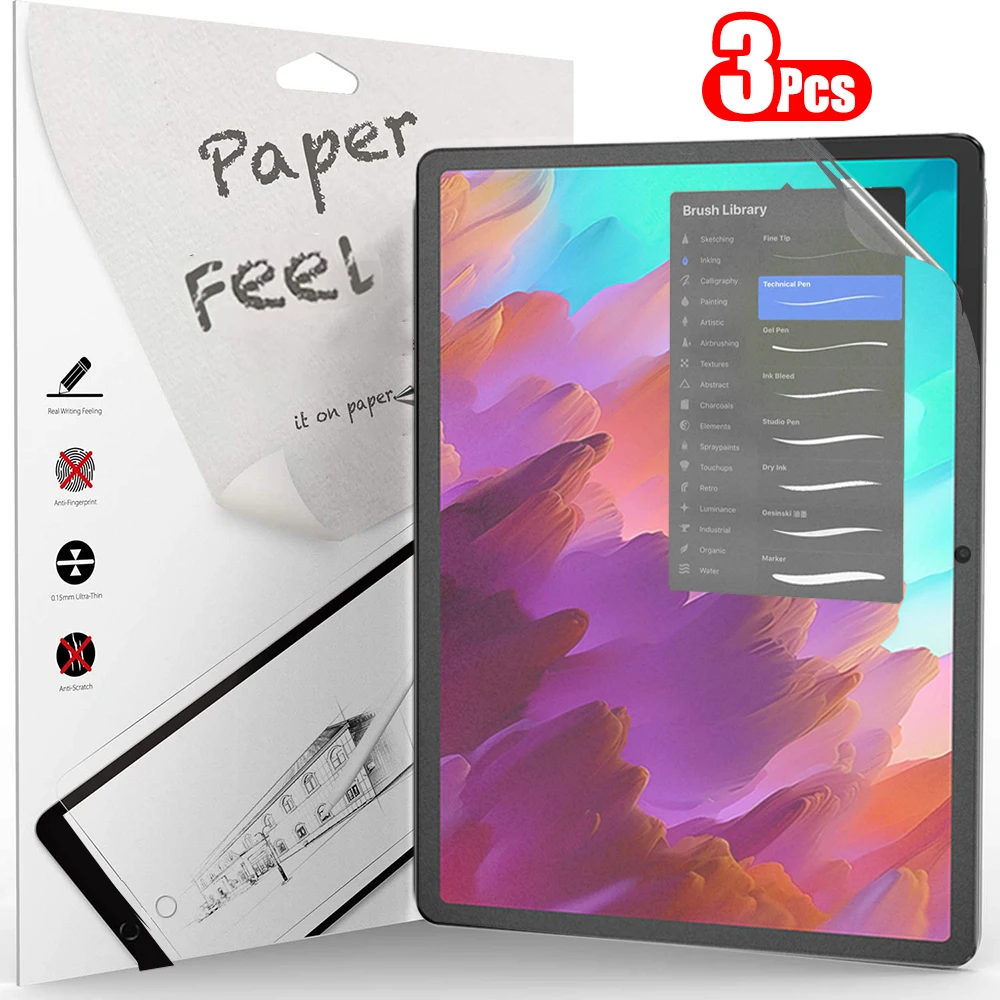 3Pcs Like Paper Feel Screen Pr - đánh giá và giá Tablet Accessories Lenovo